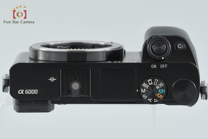 Sony α6000 ILCE-6000 Black 24.3 MP Mirrorless Camera [Multiple Languages]