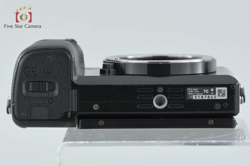 Sony α6000 ILCE-6000 Black 24.3 MP Mirrorless Camera [Multiple Languages]