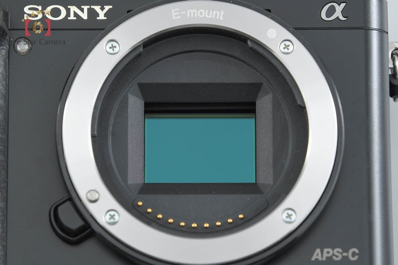 Sony α6000 ILCE-6000 Black 24.3 MP Mirrorless Camera [Multiple Languages]