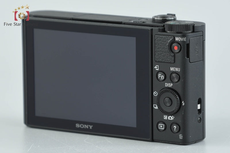 Sony Cyber-shot DSC-WX500 Black 18.2 MP Digital Camera [Multiple Languages]