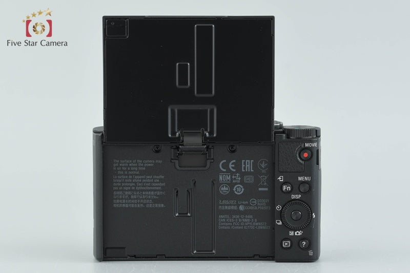 Sony Cyber-shot DSC-WX500 Black 18.2 MP Digital Camera [Multiple Languages]