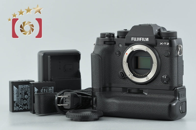 Fujifilm X-T2 Black 24.3 MP Digital Mirrorless Camera + VPB-XT2 Battery Grip