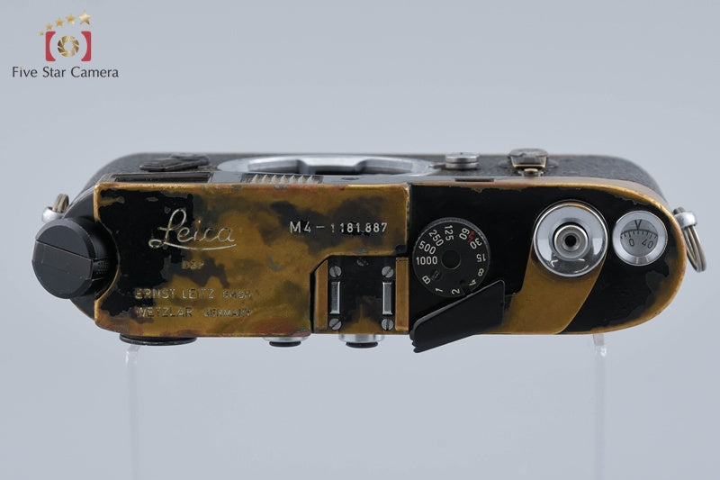 Leica M4 Black Paint Seriai# 1181xxxx 1967 Years Model Rangefinder Film Camera