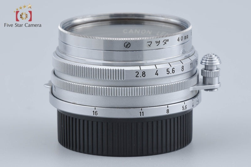 Canon 28mm f/2.8 L39 LTM Leica Thread Mount