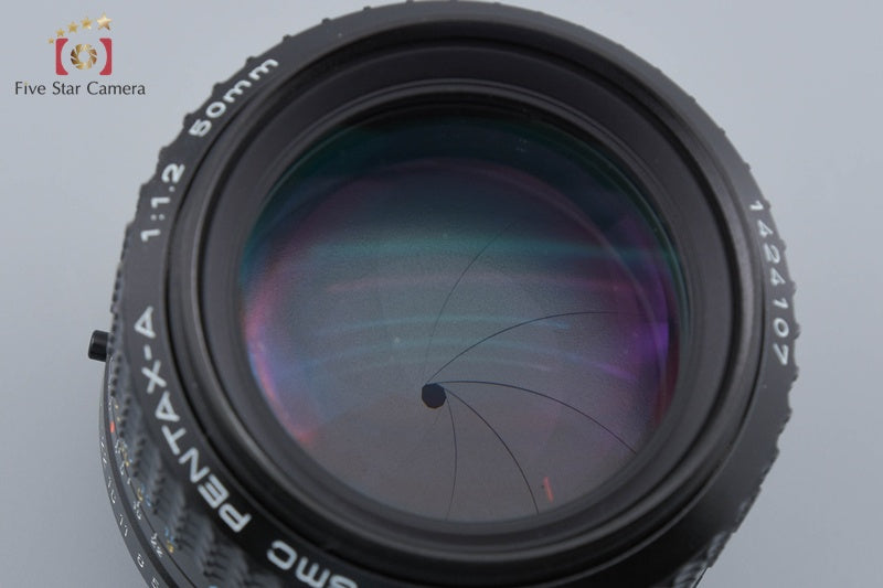 Pentax SMC A 50mm f/1.2 K Mount Lens