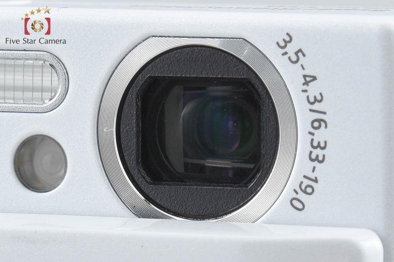 SONY Cyber-shot DSC-T10 White 7.2 MP Digital Camera [Japanese Language Only]