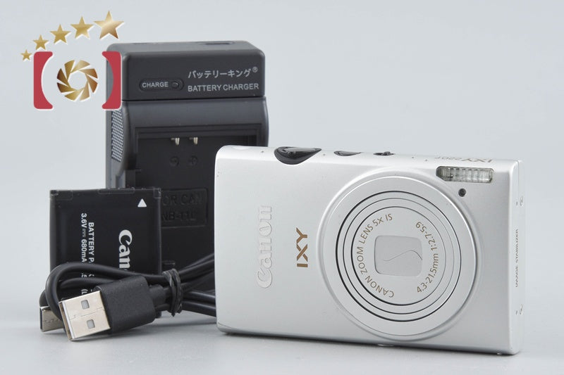 Canon IXY 220F Silver 16.1 MP Digital Camera