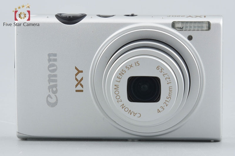 Canon IXY 220F Silver 16.1 MP Digital Camera