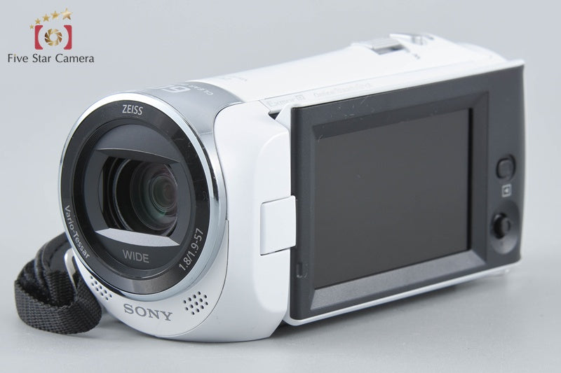 SONY HANDYCAM HDR-CX470 White Digital Camcorder [Japanese Language Only]