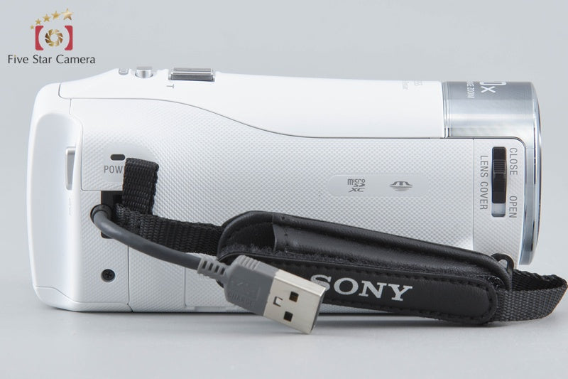 SONY HANDYCAM HDR-CX470 White Digital Camcorder [Japanese Language Only]