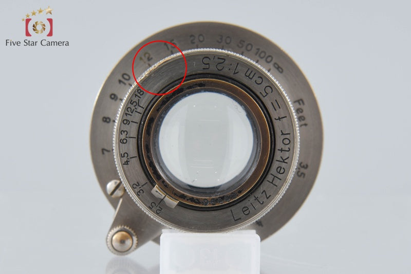 Leica Hektor 50mm f/2.5 L39 LTM Leica Thread Mount