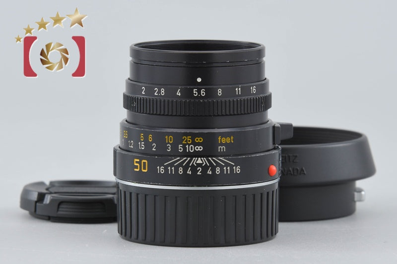 Leica SUMMICRON-M 50mm f/2 3rd Black 70th Anniversary Model