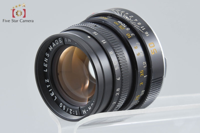Leica SUMMICRON-M 50mm f/2 3rd Black 70th Anniversary Model