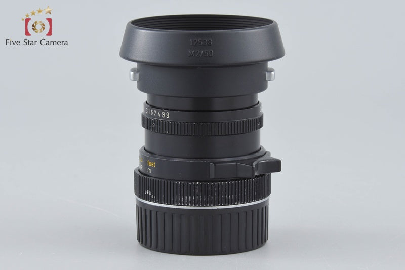 Leica SUMMICRON-M 50mm f/2 3rd Black 70th Anniversary Model