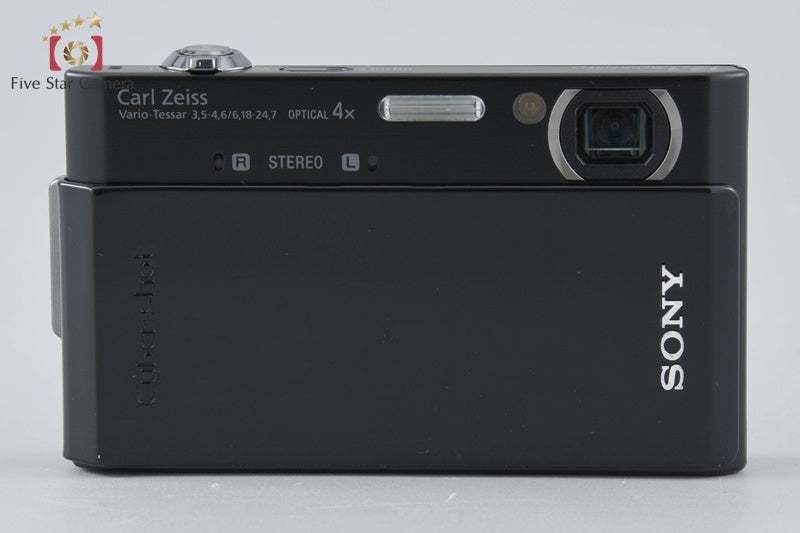 Sony Cyber-Shot DSC-T900 Black 12.1 MP Digital Camera [Japanese Language Only]