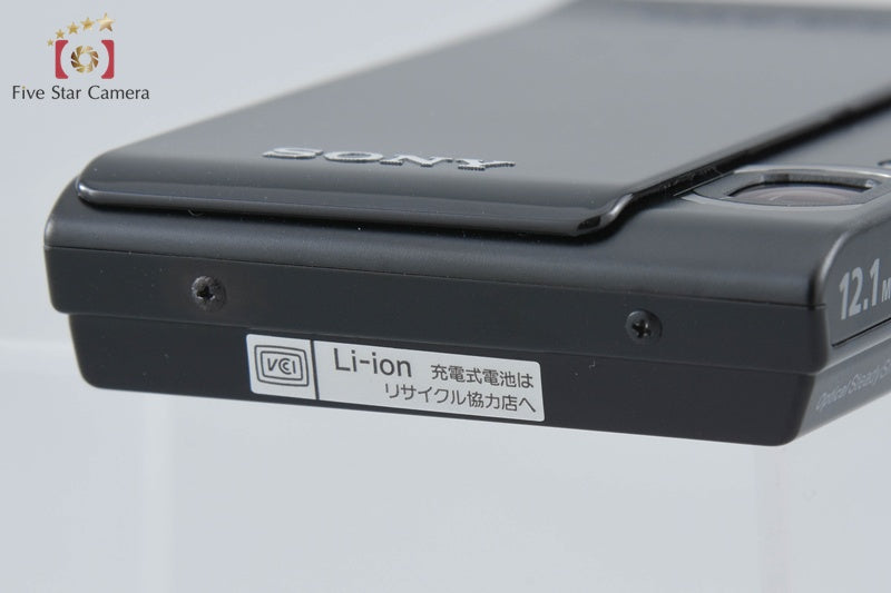 Sony Cyber-Shot DSC-T900 Black 12.1 MP Digital Camera [Japanese Language Only]