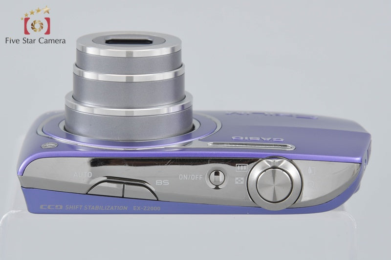 CASIO EXILIM ZOOM EX-Z2000 Violet 14.1 MP Digital Camera