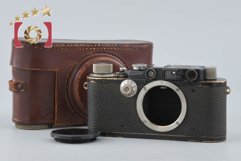 Leica DIII Black 35mm Rangefinder Film Camera Body