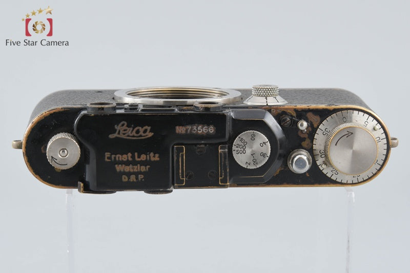 Leica DIII Black 35mm Rangefinder Film Camera Body