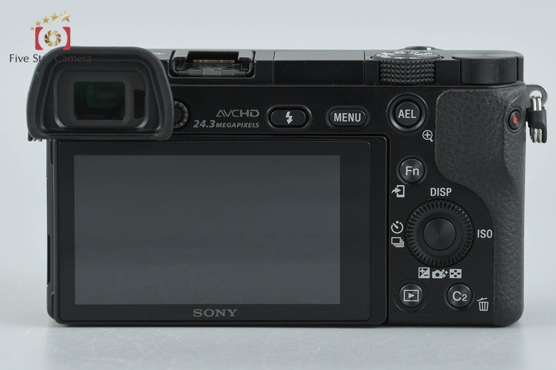 "Count 262" Sony ILCE-6000 Black 24.3 MP 16-50 Lens [Multiple Languages]