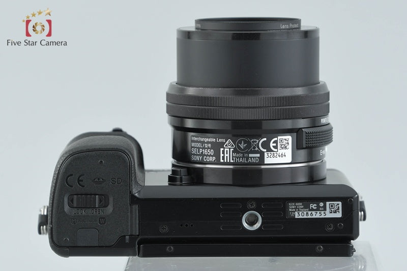 "Count 262" Sony ILCE-6000 Black 24.3 MP 16-50 Lens [Multiple Languages]