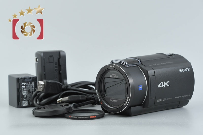 SONY HANDYCAM FDR-AX45 Black Digital Camcorder [Multiple Languages]