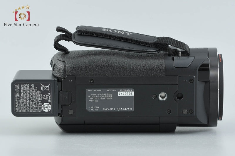 SONY HANDYCAM FDR-AX45 Black Digital Camcorder [Multiple Languages]
