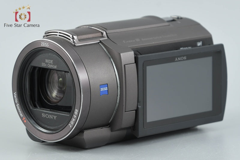 Sony HANDYCAM FDR-AX40 Bronze Brown 4K Handycam [Multiple Languages]