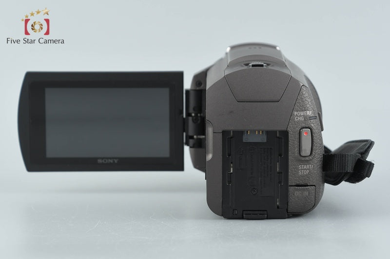 Sony HANDYCAM FDR-AX40 Bronze Brown 4K Handycam [Multiple Languages]