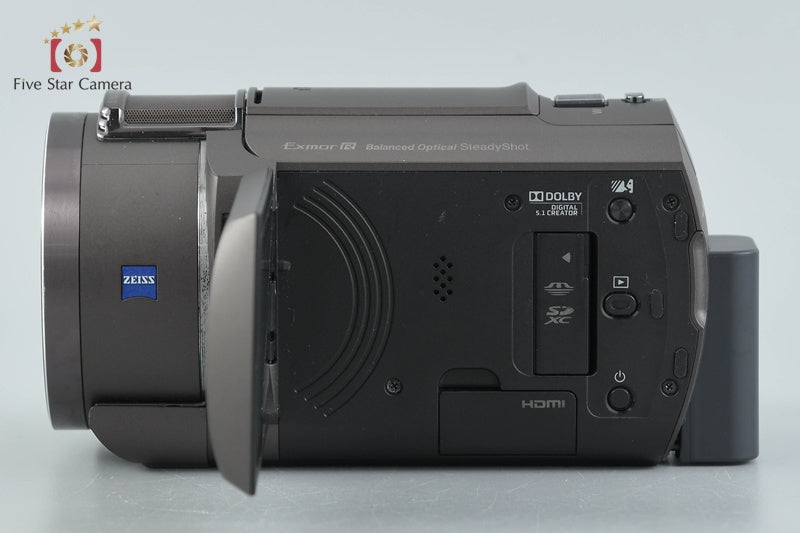 Sony HANDYCAM FDR-AX40 Bronze Brown 4K Handycam [Multiple Languages]