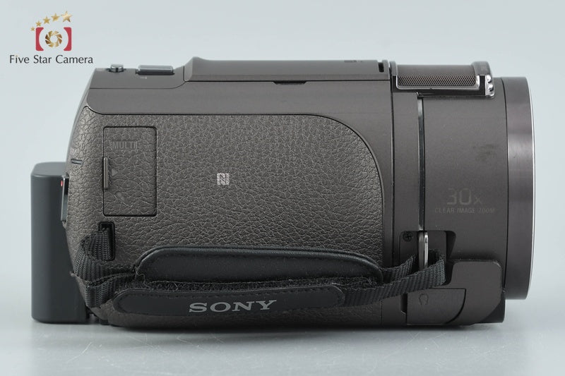 Sony HANDYCAM FDR-AX40 Bronze Brown 4K Handycam [Multiple Languages]