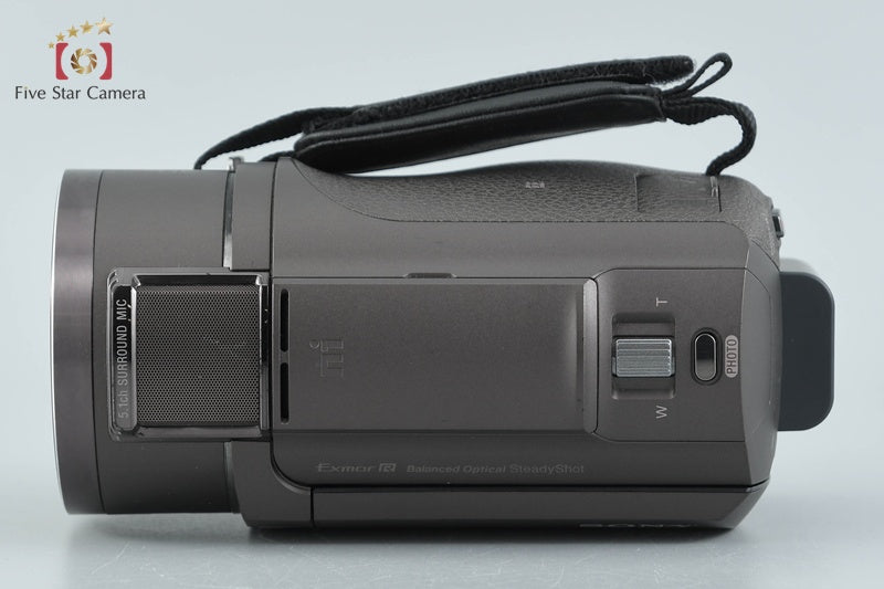 Sony HANDYCAM FDR-AX40 Bronze Brown 4K Handycam [Multiple Languages]