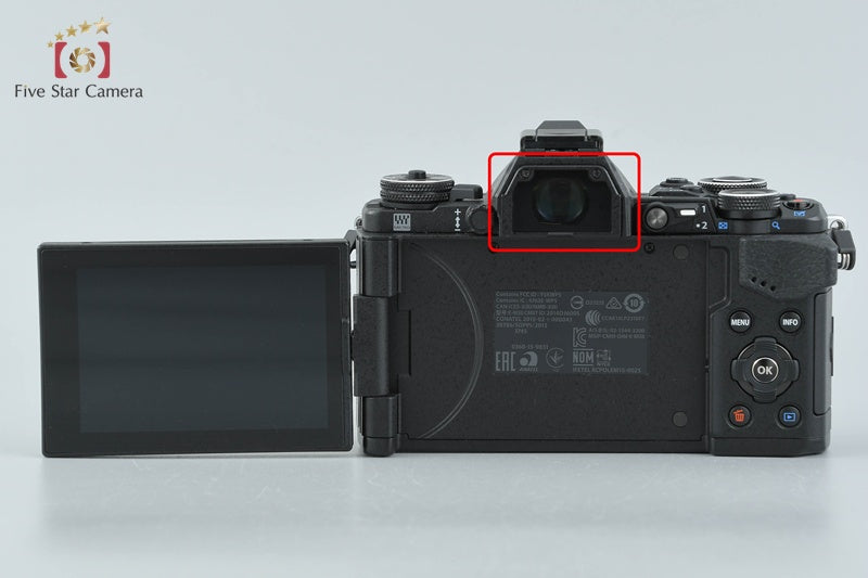 "Count 2,941" Olympus OM-D E-M5 Mark II Black 16.1 MP Digital Mirrorless Camera