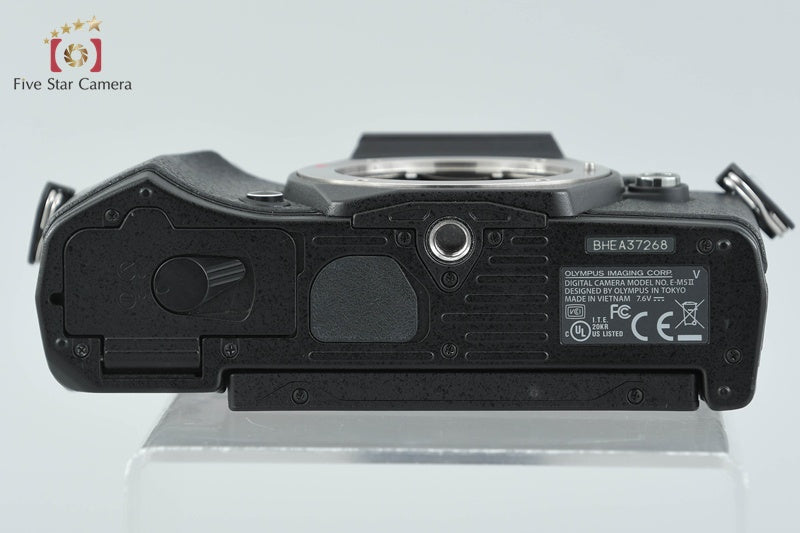 "Count 2,941" Olympus OM-D E-M5 Mark II Black 16.1 MP Digital Mirrorless Camera