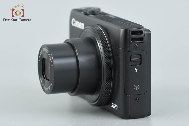 Canon PowerShot S120 Black 12.1 MP Digital Camera