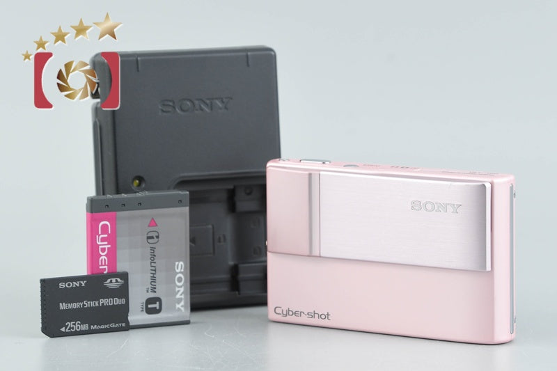 SONY Cyber-shot DSC-T10 Pink 7.2 MP Digital Camera [Japanese Language Only]