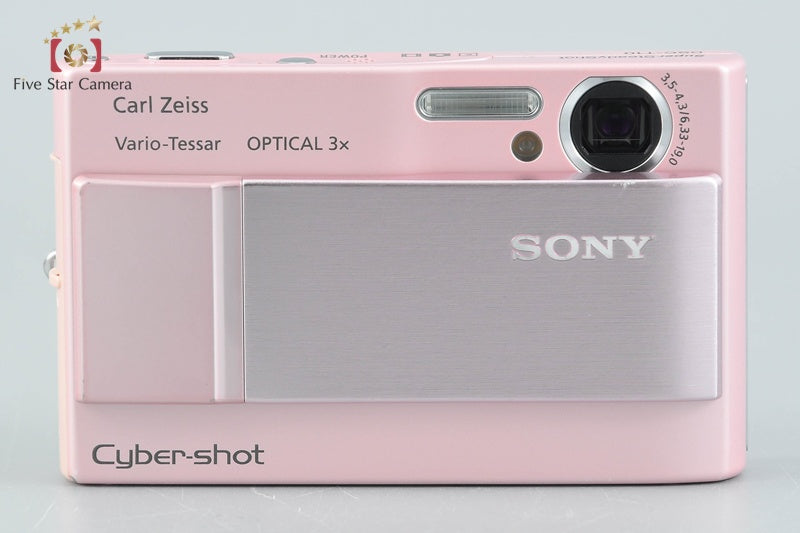SONY Cyber-shot DSC-T10 Pink 7.2 MP Digital Camera [Japanese Language Only]