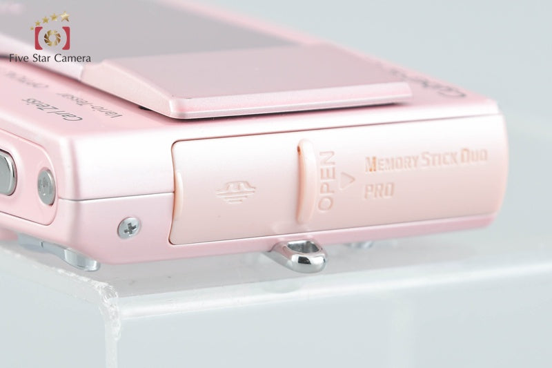 SONY Cyber-shot DSC-T10 Pink 7.2 MP Digital Camera [Japanese Language Only]