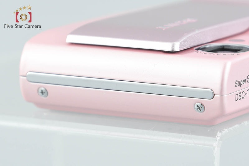 SONY Cyber-shot DSC-T10 Pink 7.2 MP Digital Camera [Japanese Language Only]