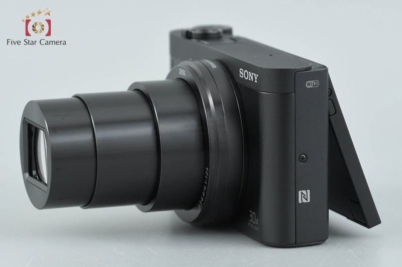 Sony Cyber-shot DSC-WX500 Black 18.2 MP Digital Camera [Multiple Languages]
