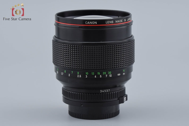 Canon New FD 85mm f/1.2 L