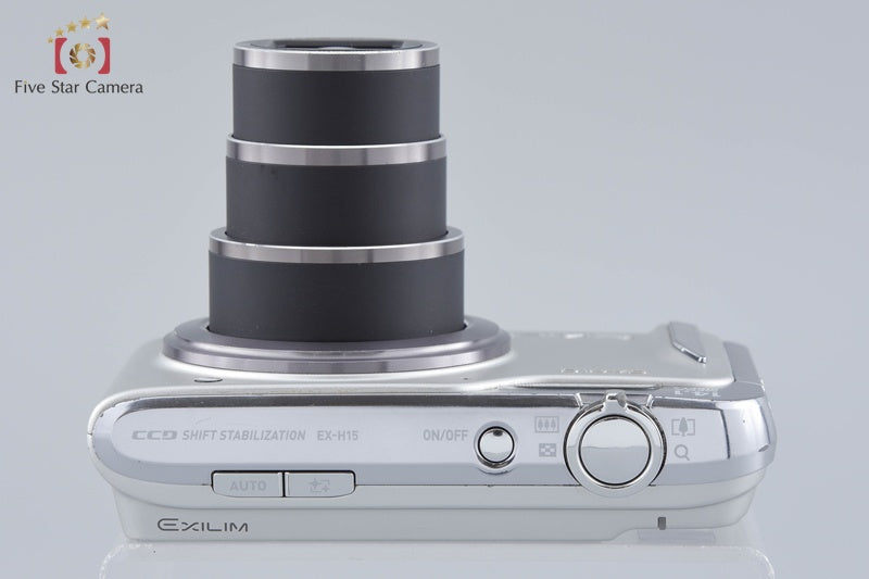 Casio EXILIM EX-H15 Silver 14.1 MP Digital Camera
