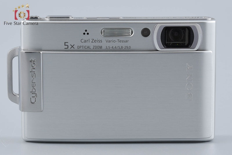 Sony Cyber-Shot DSC-T200 Silver 8.1 MP Digital Camera [Japanese Language Only]