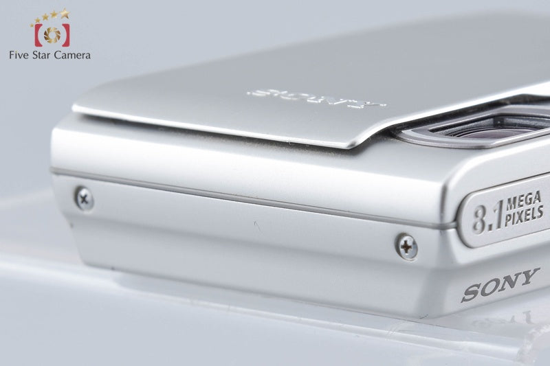 Sony Cyber-Shot DSC-T200 Silver 8.1 MP Digital Camera [Japanese Language Only]