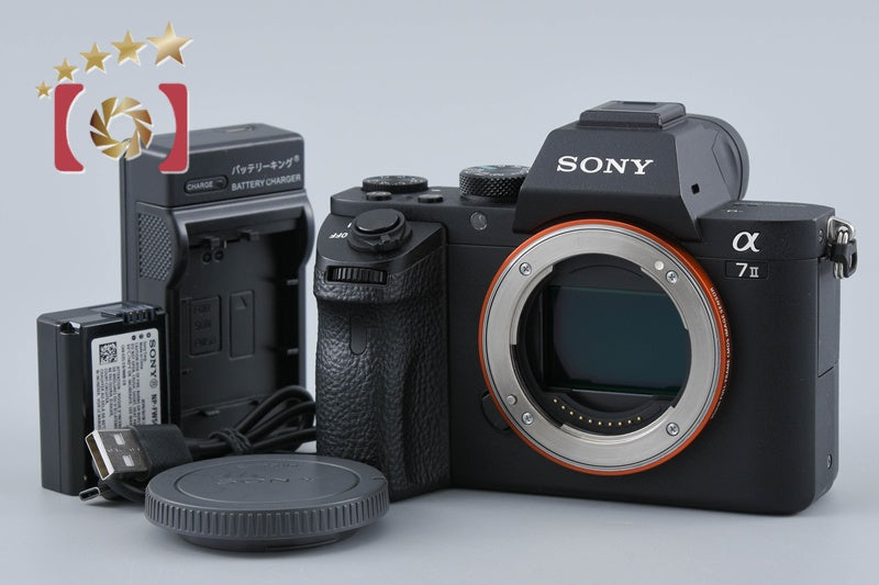 Sony α7II ILCE-7M2 24.3 MP Digital Mirrorless Camera [Japanese Language Only]