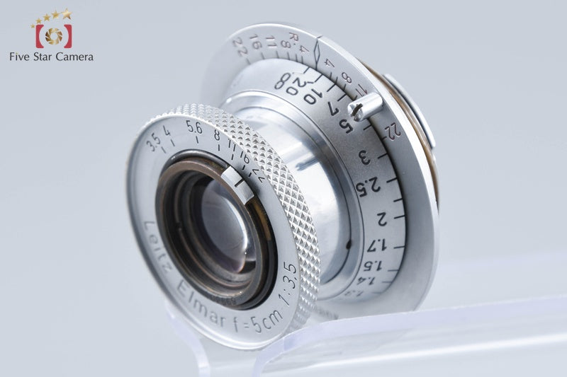 Leica Elmar 50mm f/3.5 Red Scale Collapsible L39 LTM Leica Thread Mount
