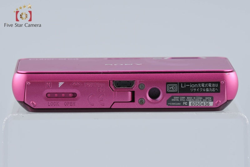 SONY Cyber-shot DSC-T99 Pink 14.1 MP Digital Camera [Japanese Language Only]