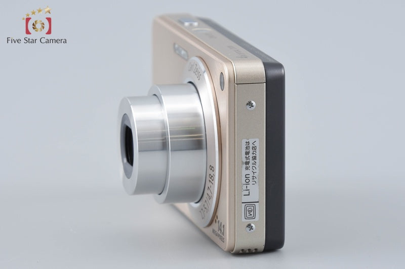 Sony Cyber-shot DSC-W350 Gold 14.1 MP Digital Camera [Japanese Language Only]
