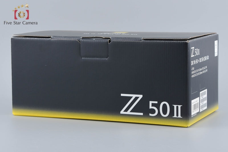 "Count 601" Nikon Z50II 20.8 MP 16-50 50-250 Lenses [Japanese Language Only]