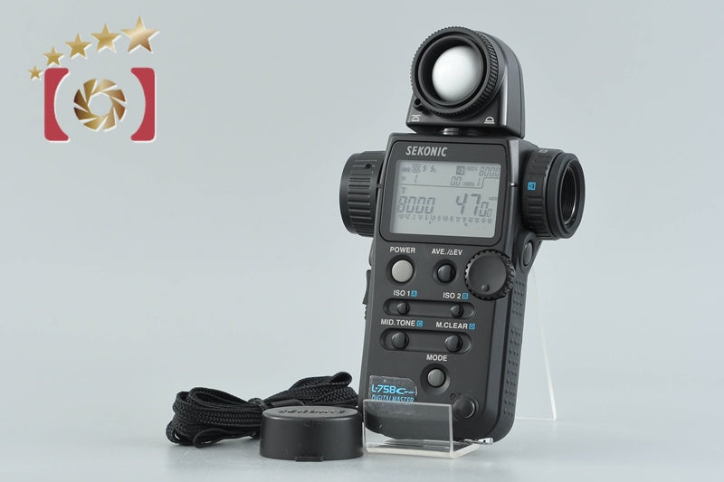 SEKONIC L-758 CINE Digital Master Light Meter